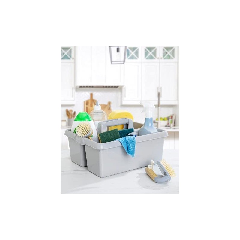 Kitchen Tidy Organiser Cleaning Caddy Multipurpose Cleaning Tools Storage Caddy