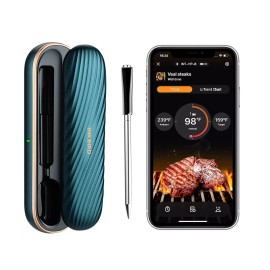Inkbird Grill Meat Thermometer Wireless Probe Rechargeable Box Outdoor Cooking