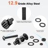 INCLY 1725PCS Metric Screw Assortment, M2 M3 M4 M5 Machine