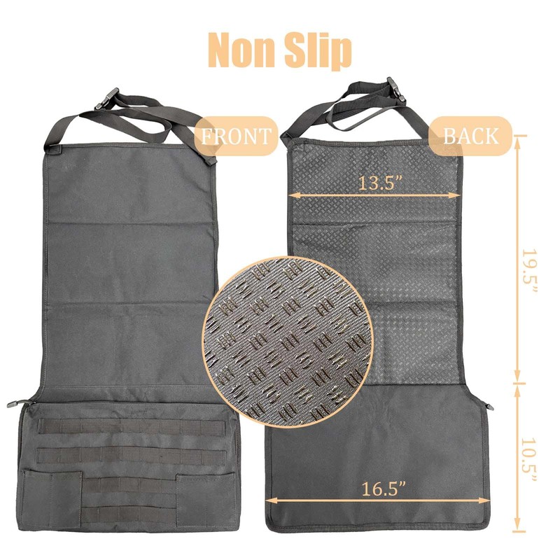 MOGAKU Tactical Seat Covers for Car with MOLLE Panel Universal