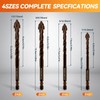 SONCHIE Serrated Drill Bits 8-Piece Set 1/4“-1/2” High Strength Special
