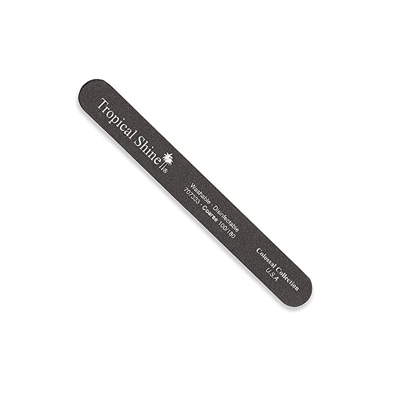 Tropical Shine Coarse Black Colossal Nail File