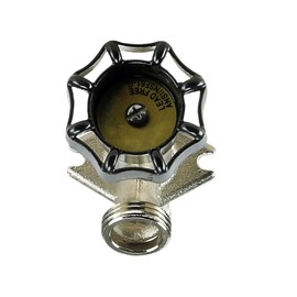 Midline Valve 6206G-OM-5 Anti-Siphon Sillcock Frost Free Outdoor Faucet 1/2 in. PEX A x 3/4 in. Hose Bib, 6 in. Long (5 Pack), Chrome