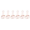 30Pcs Wire Binder Clips 2in Wide Hollow Out Strong Metal