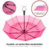 Ergonauts Windproof Double Canopy Pocket Umbrella with Teflon Coating, Ergonomic