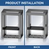 10 inch 1U Server Rack Shelf, Ventilated rack-mounted cantilever tray