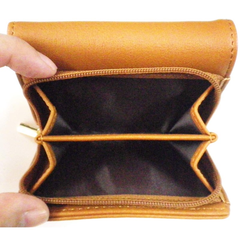 サニーサイド 伸び猫レター折財布 ワイン 10×4×8.5cm