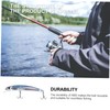 Kisangel Bionic Outdoor Fishing Lures Sinking Bait Light Compact Lifelike