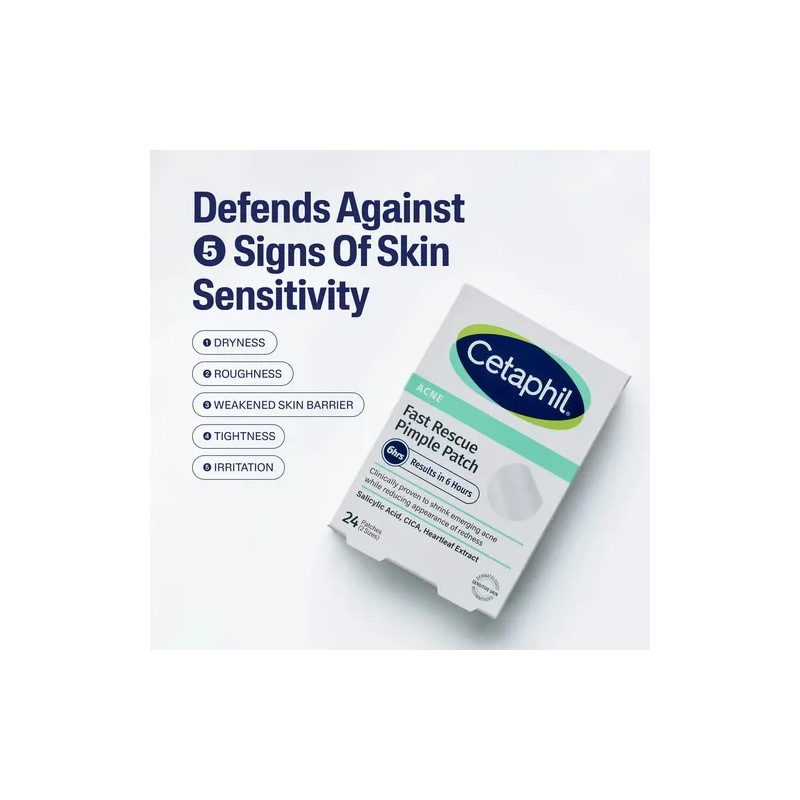 Cetaphil Acné Patch, Pimple Patch P/pieles Sensibles 24 Uds. Tipo