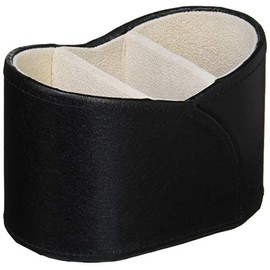 Pearl Design Accessory Black Size: Inner Dimensions (W x D x H): 2.8 x 1.6 x 3.1 inches (7.2 x 4 x 8 cm), (center) W 2.8 x D 1.3 x H 2.8 inches (7.2 x 3.2 x 7 cm), Outer Dimensions (W x D x H): 5.2 x