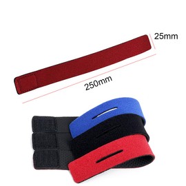 YUTOU Pack of 9 Fishing Rod Straps Elastic Rod Bands Elastic Fishing Rod Belt Ties for Fixed Fishing Rods Gear Strap Spinning Rod Sea Rod Feeder Rod (Black/Red/Blue