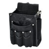 Kozuchi KNR-13MBK Worktime Radical Waist Bag, 2 Tiers, Universal Type,