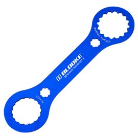Amindz Bicycle Wrench Crank Tool, Inner Bearing Key Made of Aluminium Alloy, Bicycle Inner Bearing Key Key Compatible with Shimano Hollowtech II