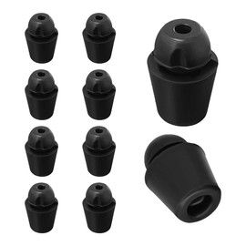 Gasedin 10 PCS Car Door Overslam Bumper Stopper, Rubber Auto Front and Rear Doors Shock Absorber, 8219128010 Door Side Shock Absorption Protection Pads Guards, Car Accessories