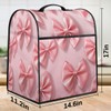 YPPAHHHH Pink Bow Pattern Kitchen Aid Stand Mixer Cover, Waterproof,