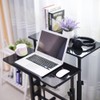 Mobile Standing Desk Stand Up Desk Rolling Desk, DlandHome Stand