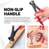 Wokape 1Pcs 8 Inch Red Steel Nail Puller, End Cutting