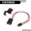 Partuto 1 Pc Standard 32V 20A Universal Fuse Holder -