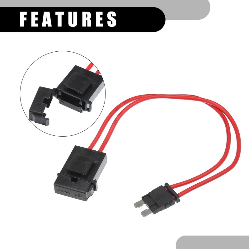 Partuto 1 Pc Standard 32V 20A Universal Fuse Holder -