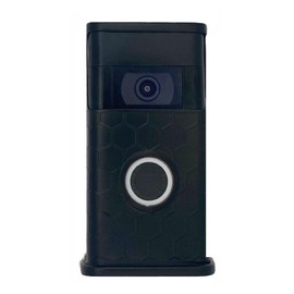 Honeycomb Video Doorbell Cover (Ring 2nd Generation Compatible) (Matte Black)