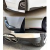 YFFSFDC Car Bumper Protector Bumper Guard Carbon Pattern Bumper Rubber