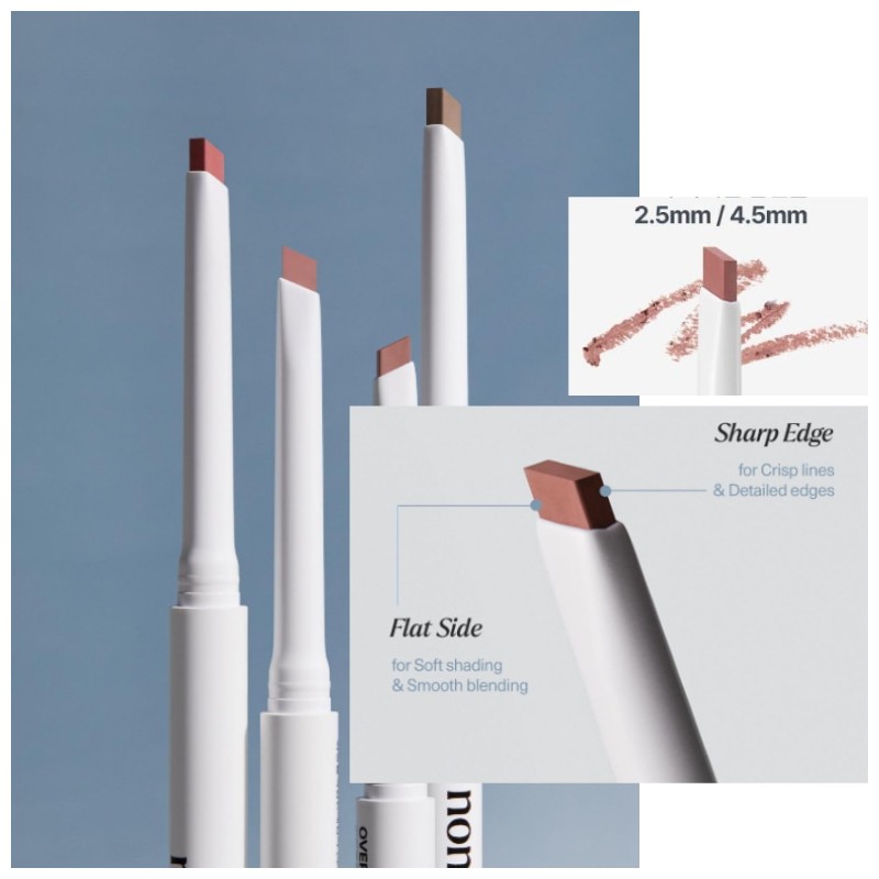 NONOER Over Detail Lip Pencil 0.36g, Color:103 Teddy Taupe Beige
