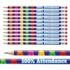 12 100% Attendance Childrens Pupils School Teachers Reward Pencils Primary