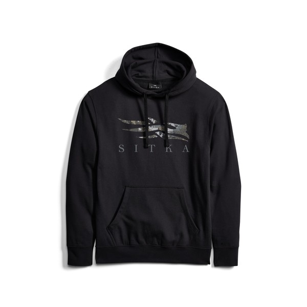 SITKA Gear Men's Everyday Icon Optifade Pullover Hoody - Black