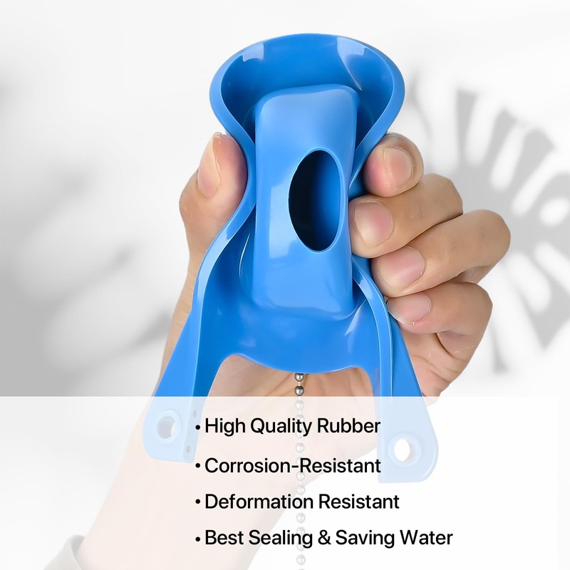 Toilet Flapper 3 Inch Compatible with Gerber 99-788, 2 Pack
