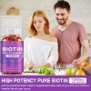 Organic Biotin Collagen Gummies Hair Skin Nails Joints Vitamins Immune