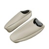 Zieichy 2Pcs Replacement Seat Armrest Cover Shale Light Tan Microfiber