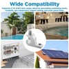 40pcs Aluminum Pool Bonding Lug – Corrosion-Resistant Grounding Connector for