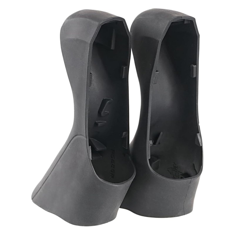 Bike Brake Lever Hoods, Black, Pair | Compatible with ST-RS685