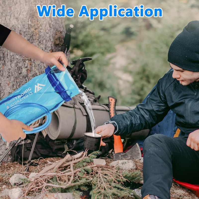 flintronic Hydration Bladder 1.5 L/2 L Water Bladder for Hydration