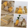 Healeved 8pcs Refillable Lavender Sachet Bags Small Medium Dried Flower