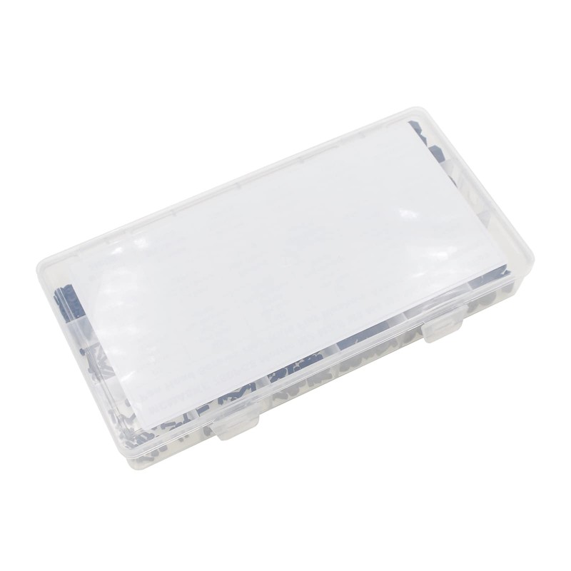 MCMASKE 750PCS Metric M2 M2.5 M3 M4 M5 M6 Nylon