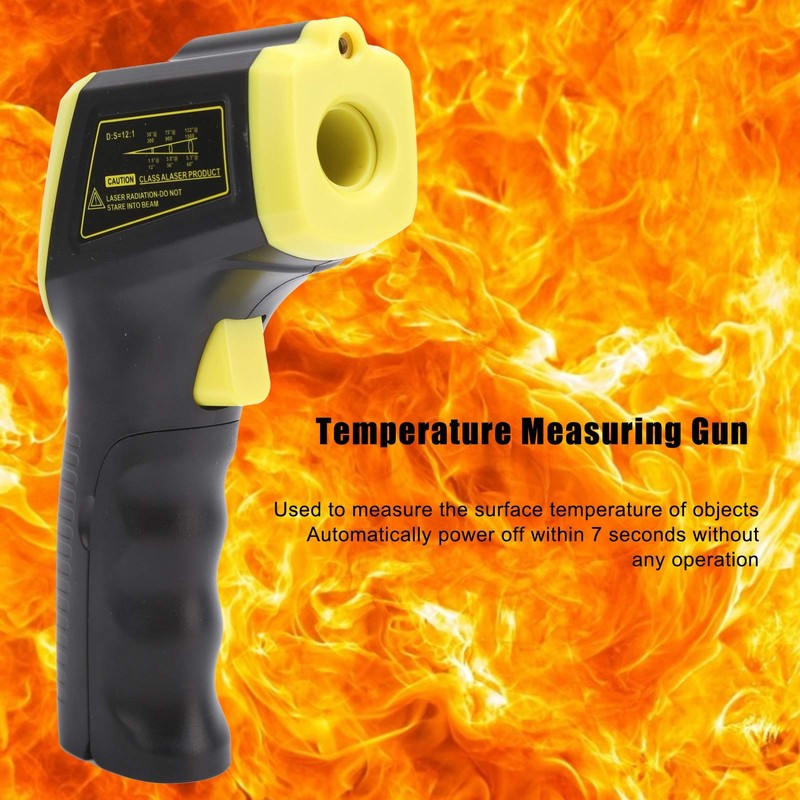 Infrared Thermometer, -50℃ to 600℃ Non Contact Digital Temperature Gun