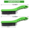 Wire Brush, Wire Brush Set, Stainless Steel Wire Brush,10 Inch
