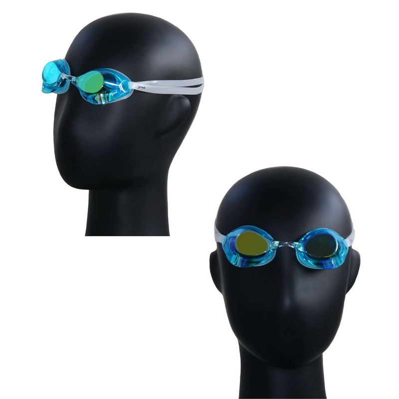 Tyron Performance Speed Goggle (Light Blue Mirrored), Swimming Goggles |