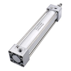 Heschen Pneumatic Standard Air Pressure Cylinder, SC 32-150, PT1/8 Inch Connection, 32 mm Bore, 150 mm Stroke, Double Acting