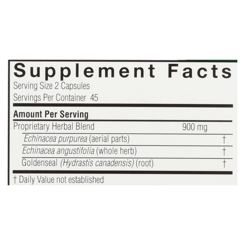 UD_Nature's Answer - Echinacea With Goldenseal - 90 Vcaps