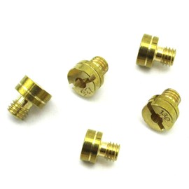 DJ-Motor M5x0.75mm Large Round Carb Main Jets #130 135 140 145 150 For Carburetor