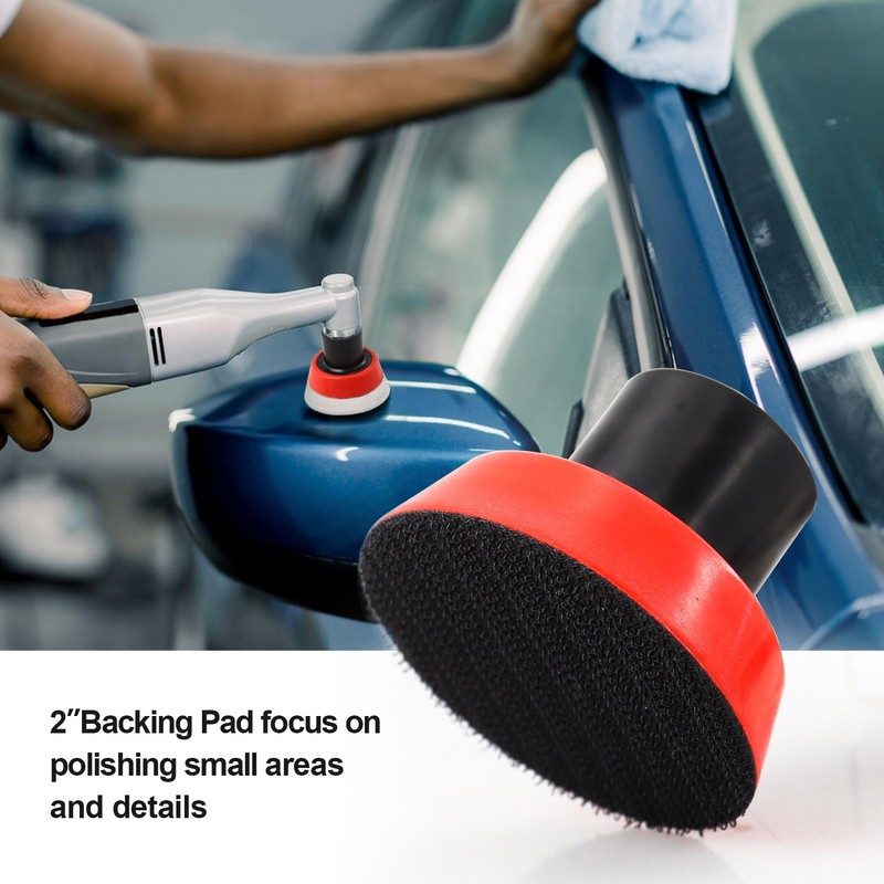 HOMESOM 2 Inch Backing Pads Hook Loop Backer Pads with