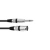 Cable XK-20 XLR-male/ 1/4"plug stere 2m