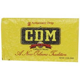 CDM Ground Coffee & Chicory Automatic Drip, 13oz Bag (Pack of 1)