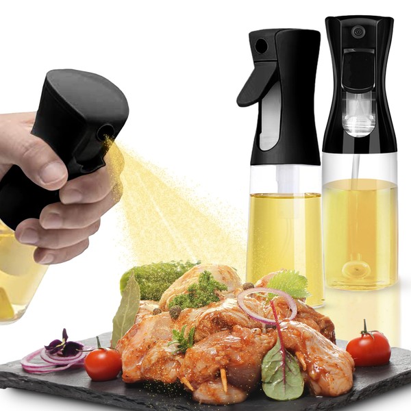 Cheer Collection Glass Oil Sprayer Set of 2 – 200ml