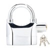 Anti theft Security Padlock Waterproof Siren Alarm Lock for Motorcycle