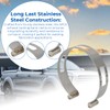 5PCS Exhaust Pipe Tacking Band For Tig Welding Fabrication 2"