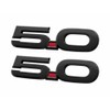 Ford M1447M50AB 2015-2020 Mustang GT 5.0 Fender Emblems Black