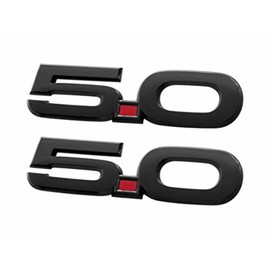 Ford M1447M50AB 2015-2020 Mustang GT 5.0 Fender Emblems Black